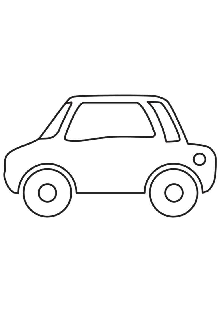 Children’s car – Colorless Drawings