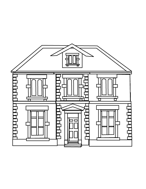 Coloring house