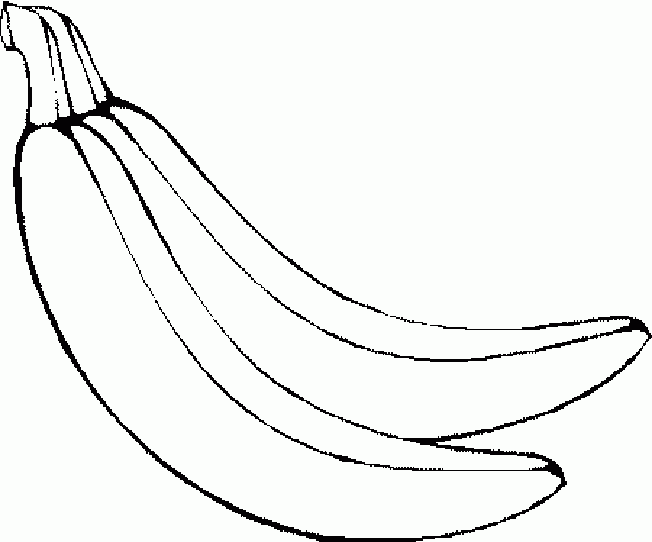 Drawing of two bananas