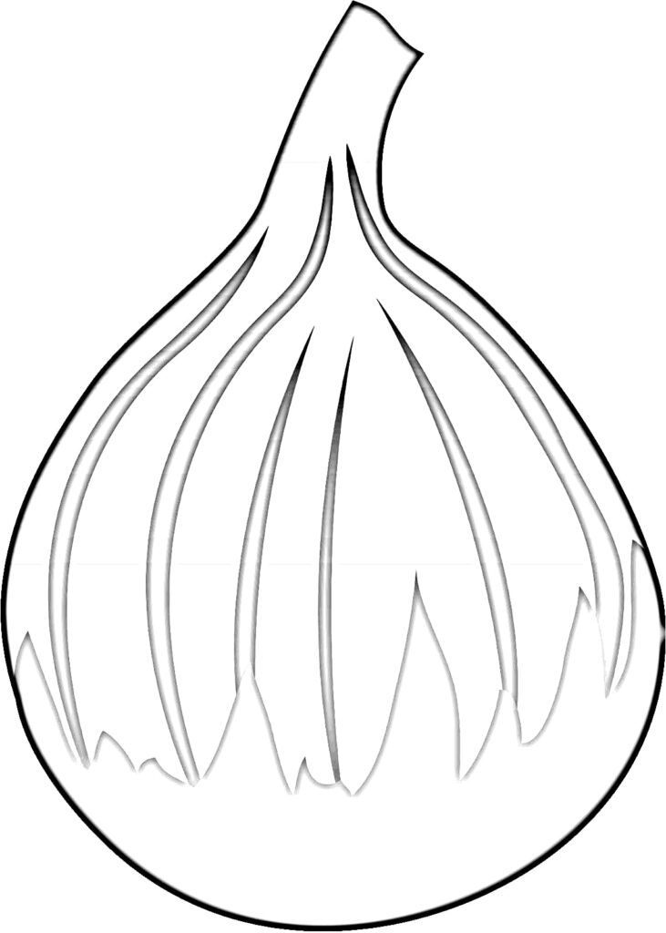 Fig coloring page