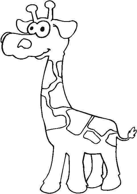 Giraffe coloring pages