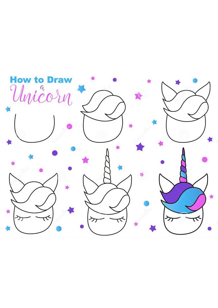 How to draw a unicorn