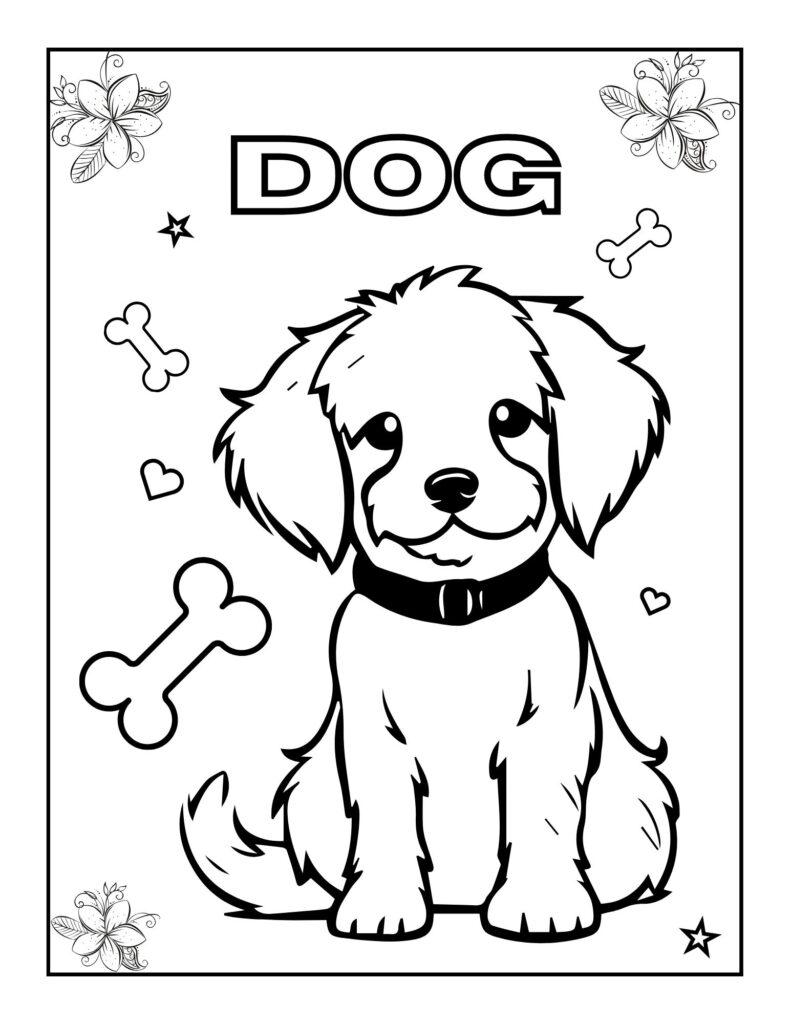 Dog-Coloring Adventures A Journey Through Art