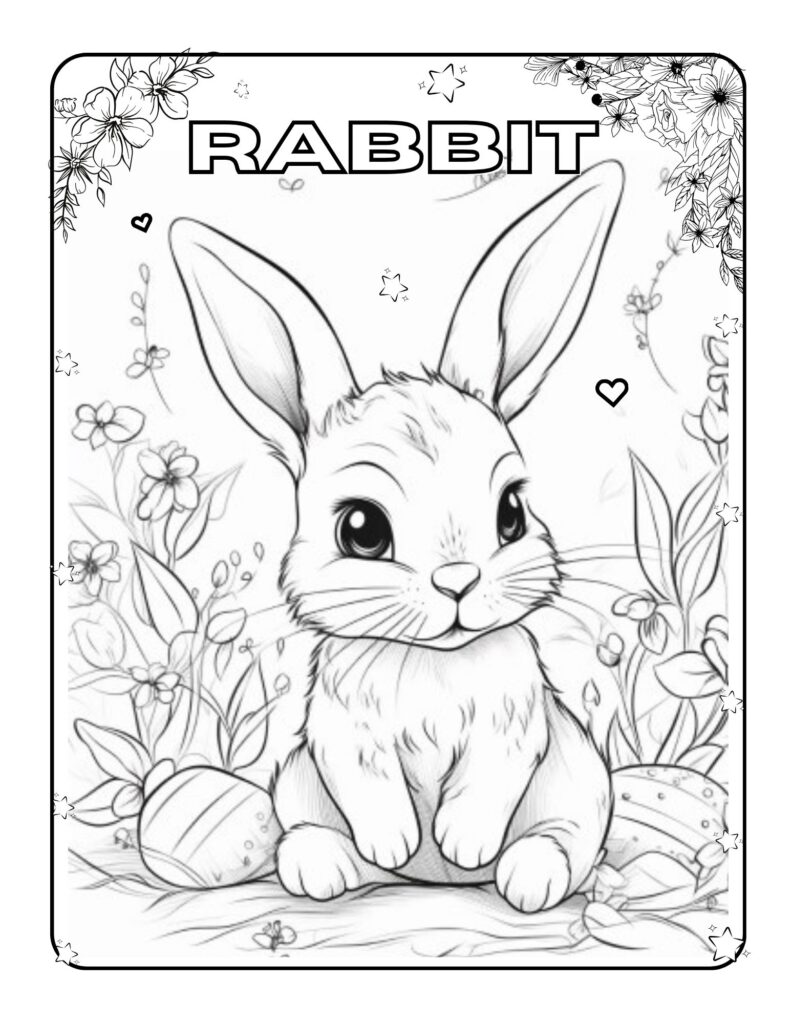 Rabbit-Coloring Adventures A Journey Through Art