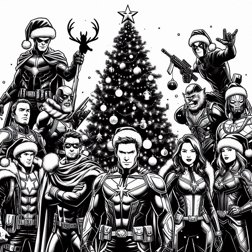 Marvel Christmas images